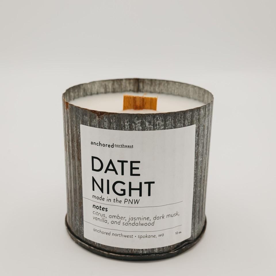 candle that says date